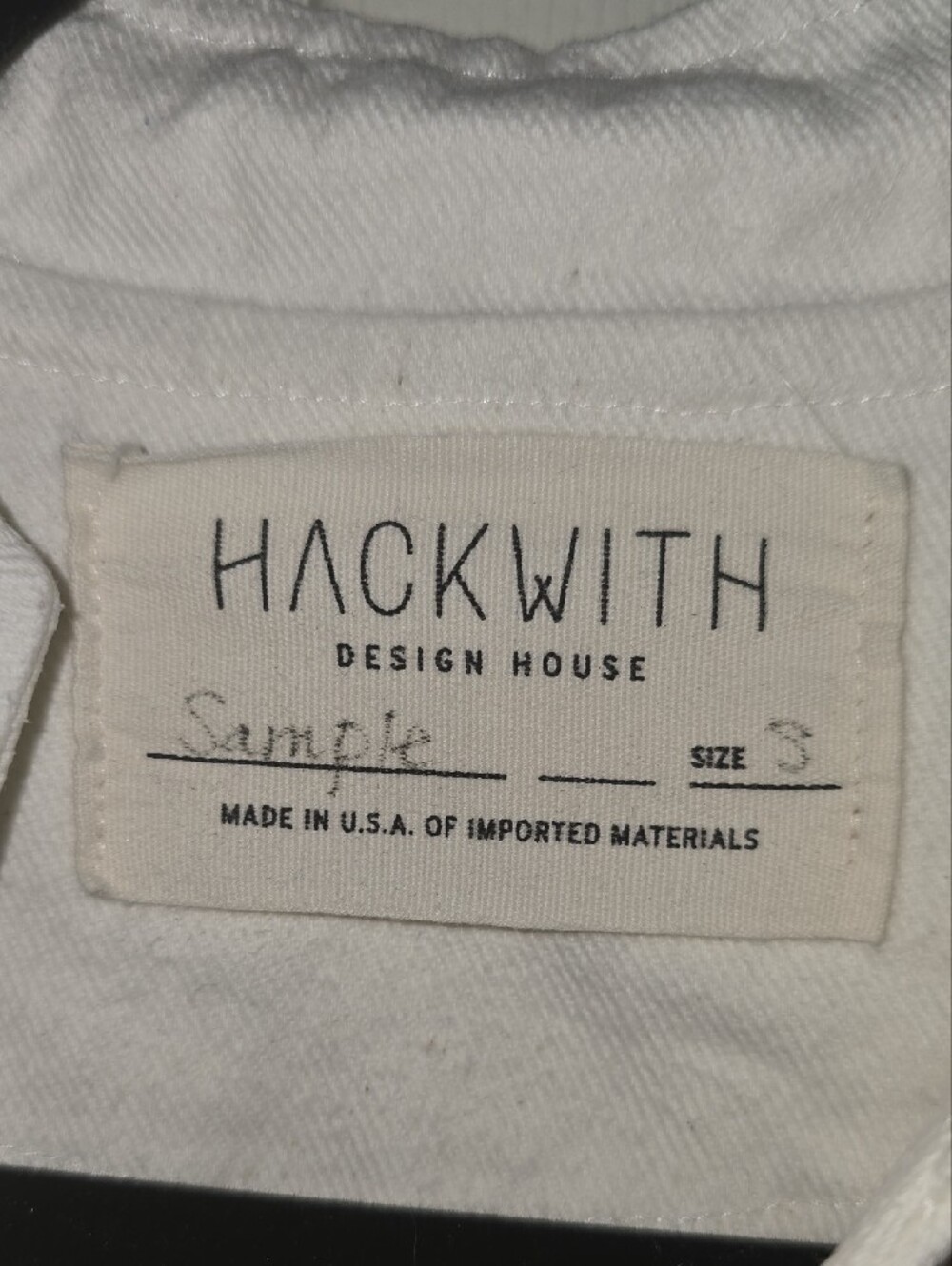 Hackwith White Cotton Sleeveless Vest - Picture 2 of 6
